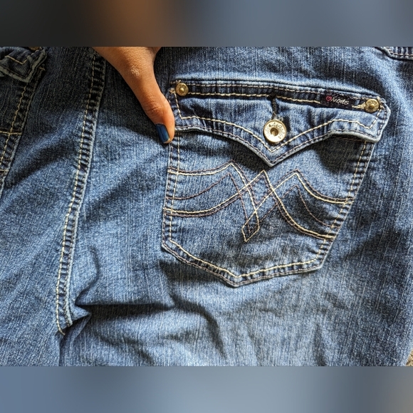 Angels Jean Capris with rolled  up calf area plus Size 24 - Picture 6 of 9